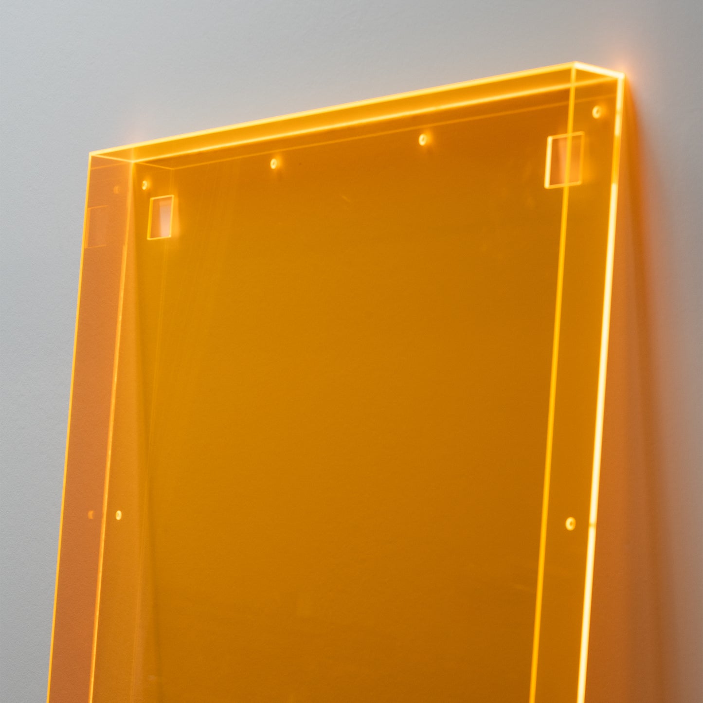 Fluorescent acrylic glass frame 'Fluorescent'