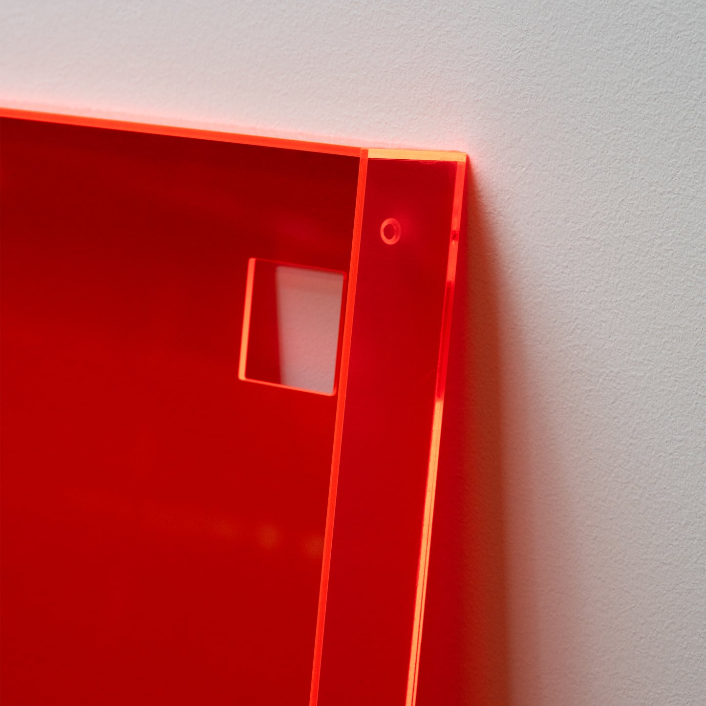 Fluorescent acrylic glass frame 'Fluorescent'