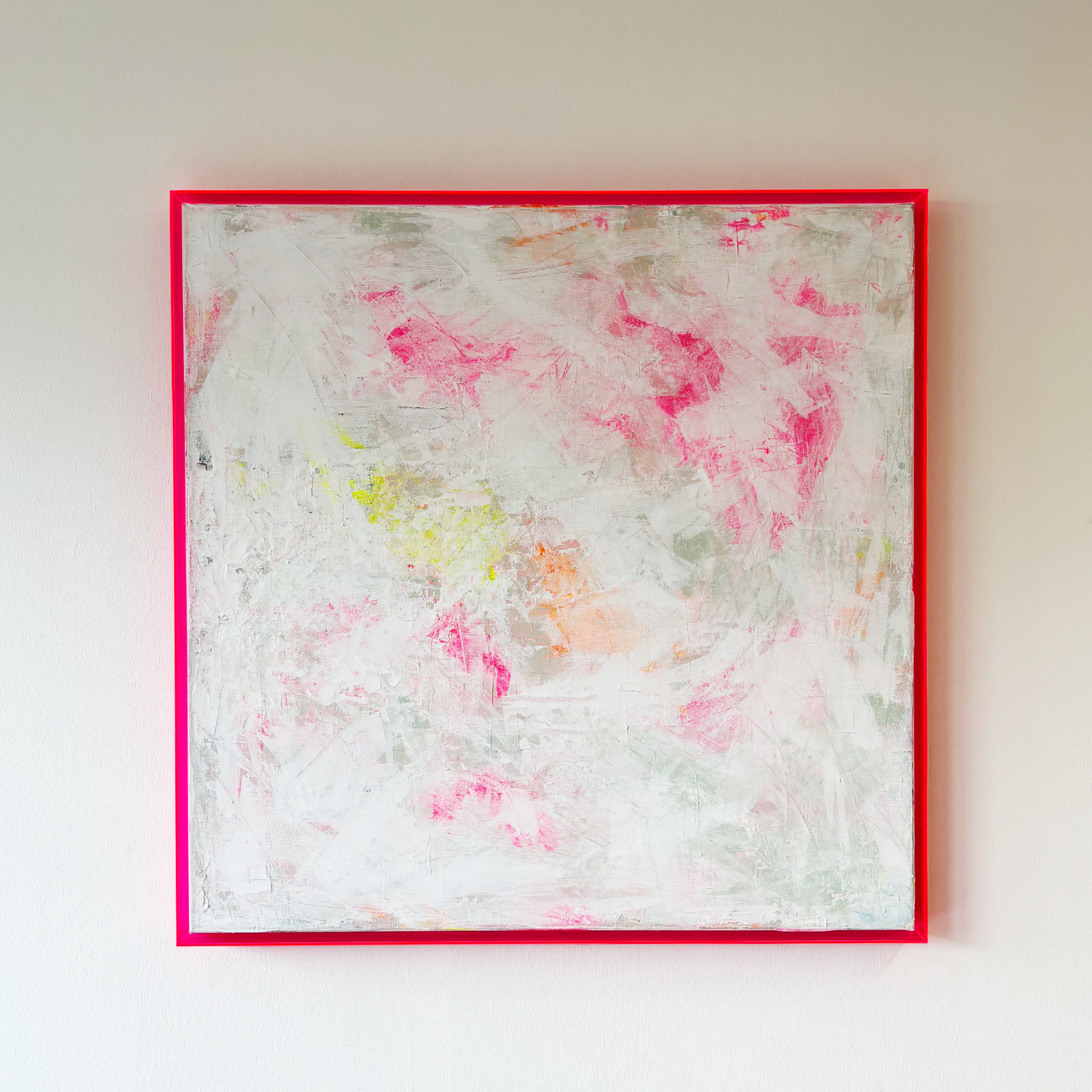 Fluorescent acrylic glass frame 'Fluorescent'