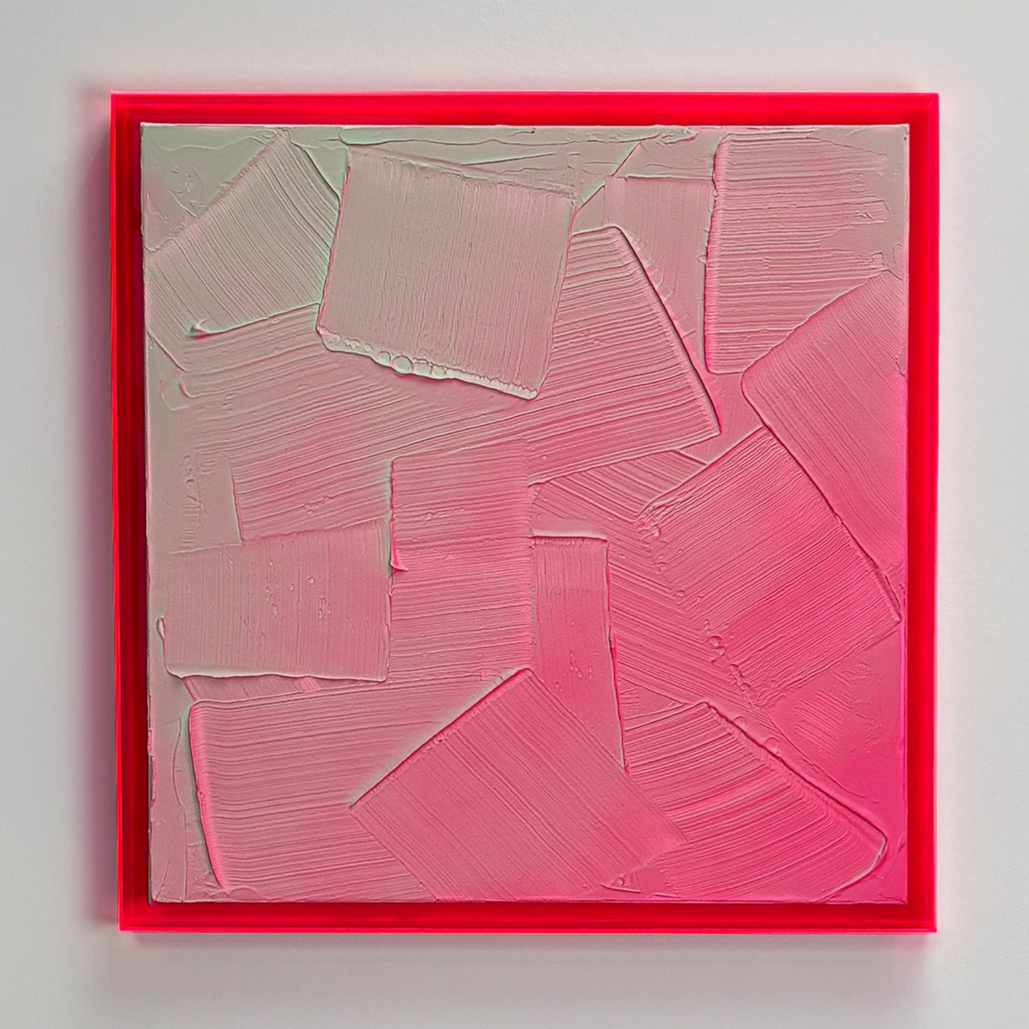 Fluorescent acrylic glass frame 'Fluorescent'