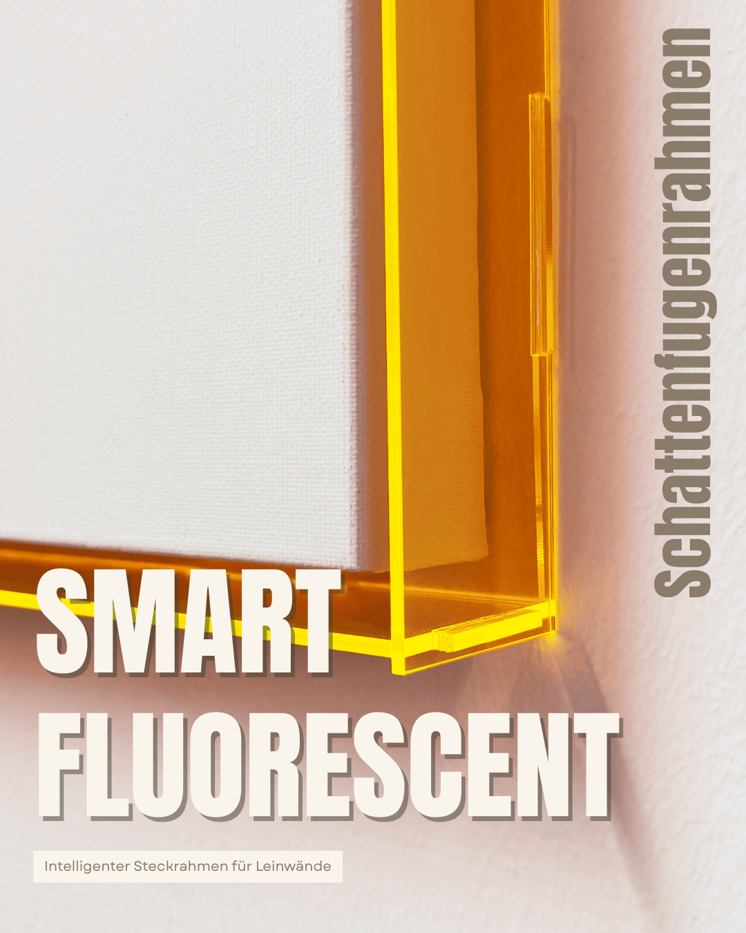 Fluorescent acrylic glass frame 'Fluorescent' 