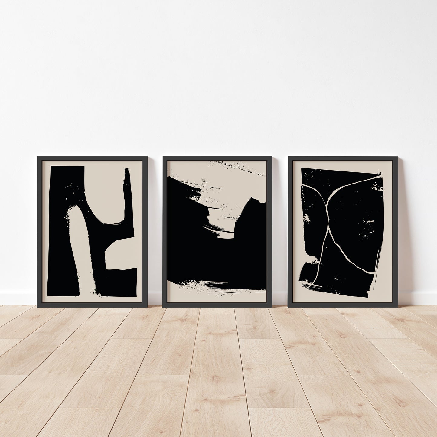3er Poster Set 'Abstrakte Formen'