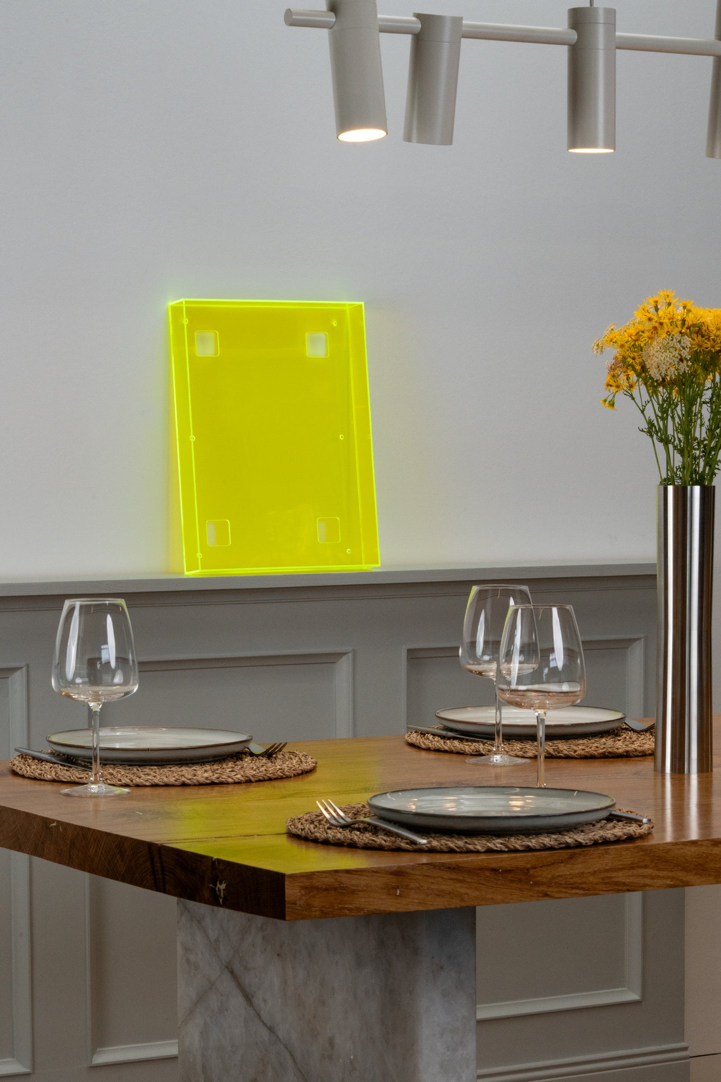 Fluoreszierender Acrylglasrahmen 'Fluorescent'