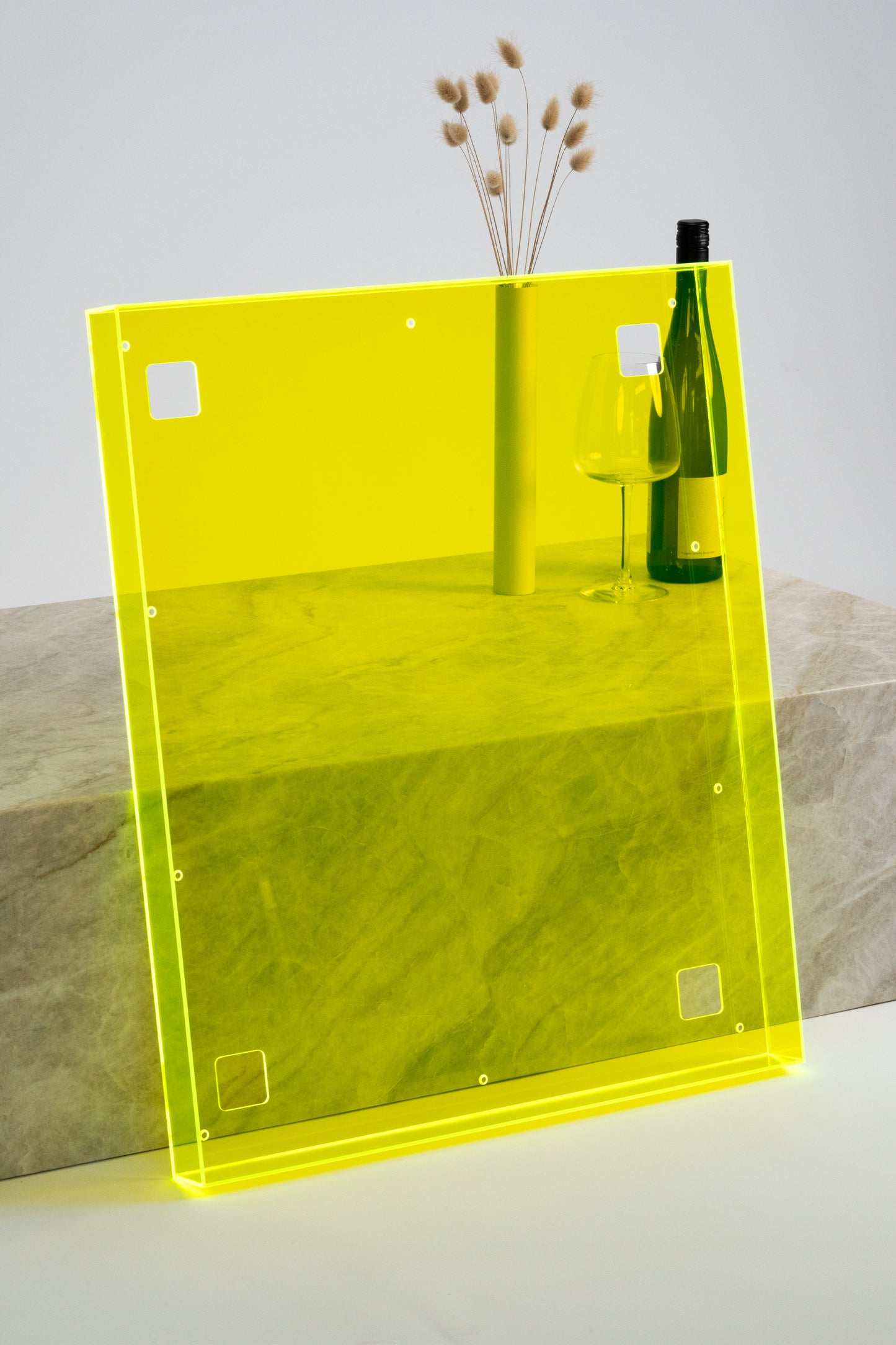 Fluorescent acrylic glass frame 'Fluorescent' 