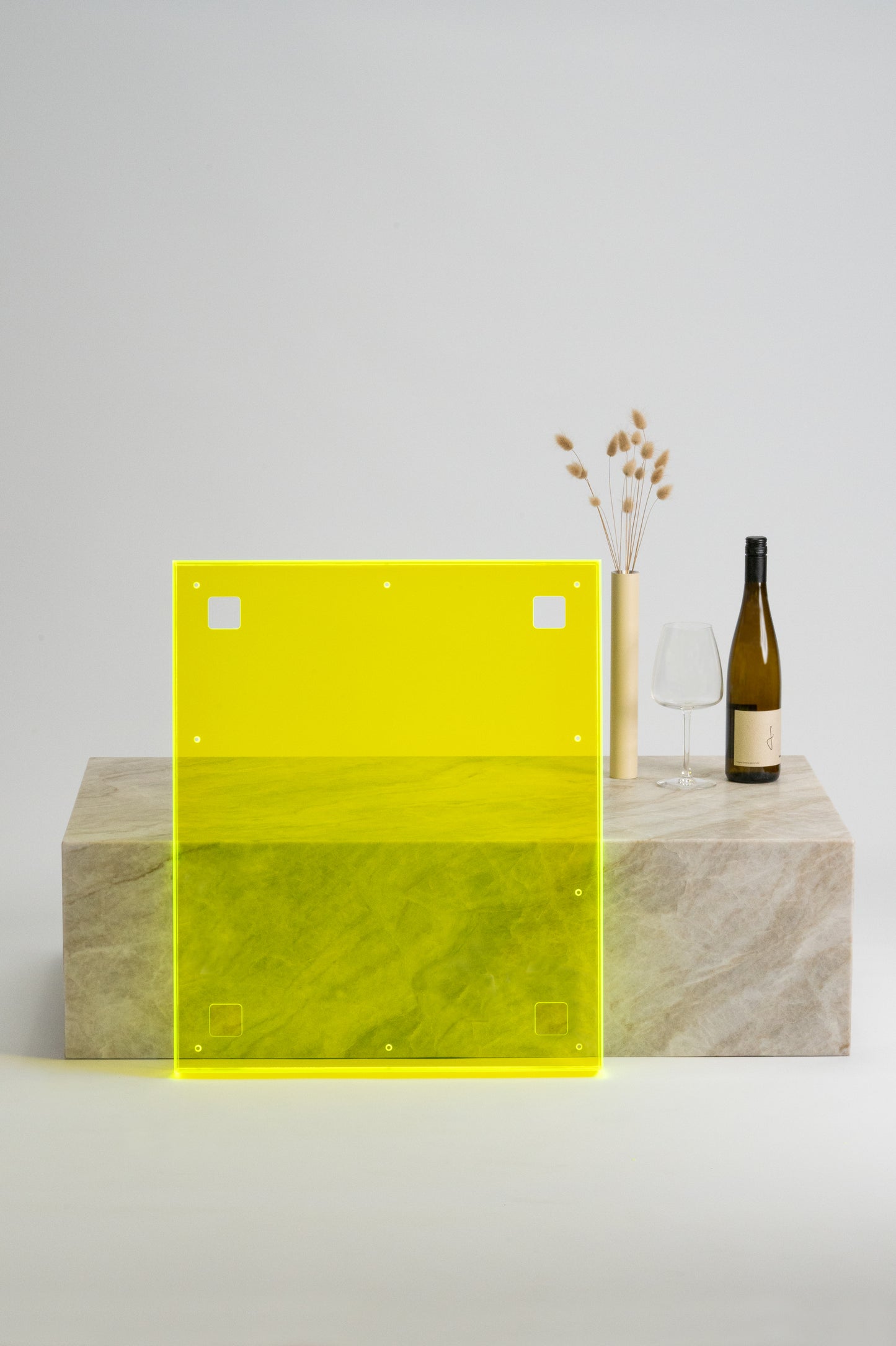 Fluorescent acrylic glass frame 'Fluorescent' 