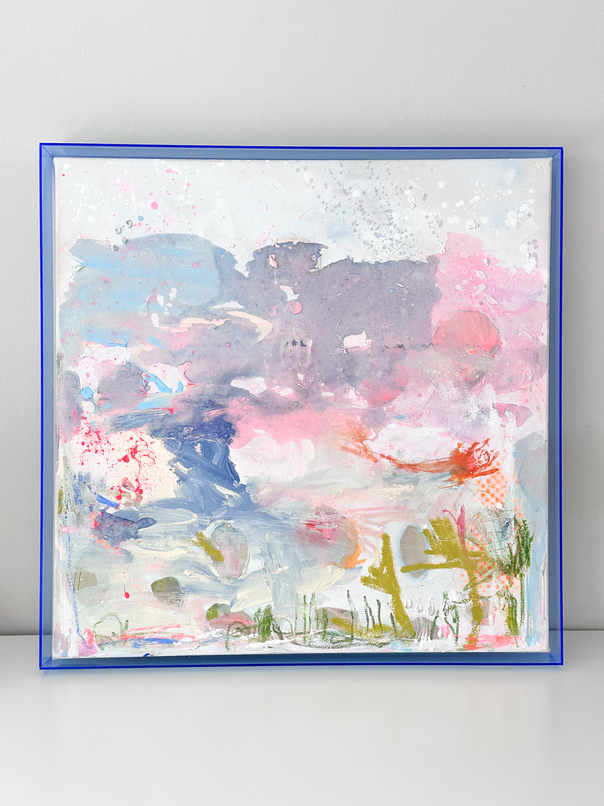 Fluorescent acrylic glass frame 'Fluorescent' 