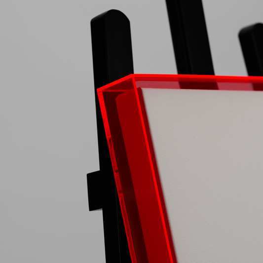 Fluorescent acrylic glass frame 'Fluorescent' 