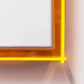 Fluorescent acrylic glass frame 'Fluorescent' 