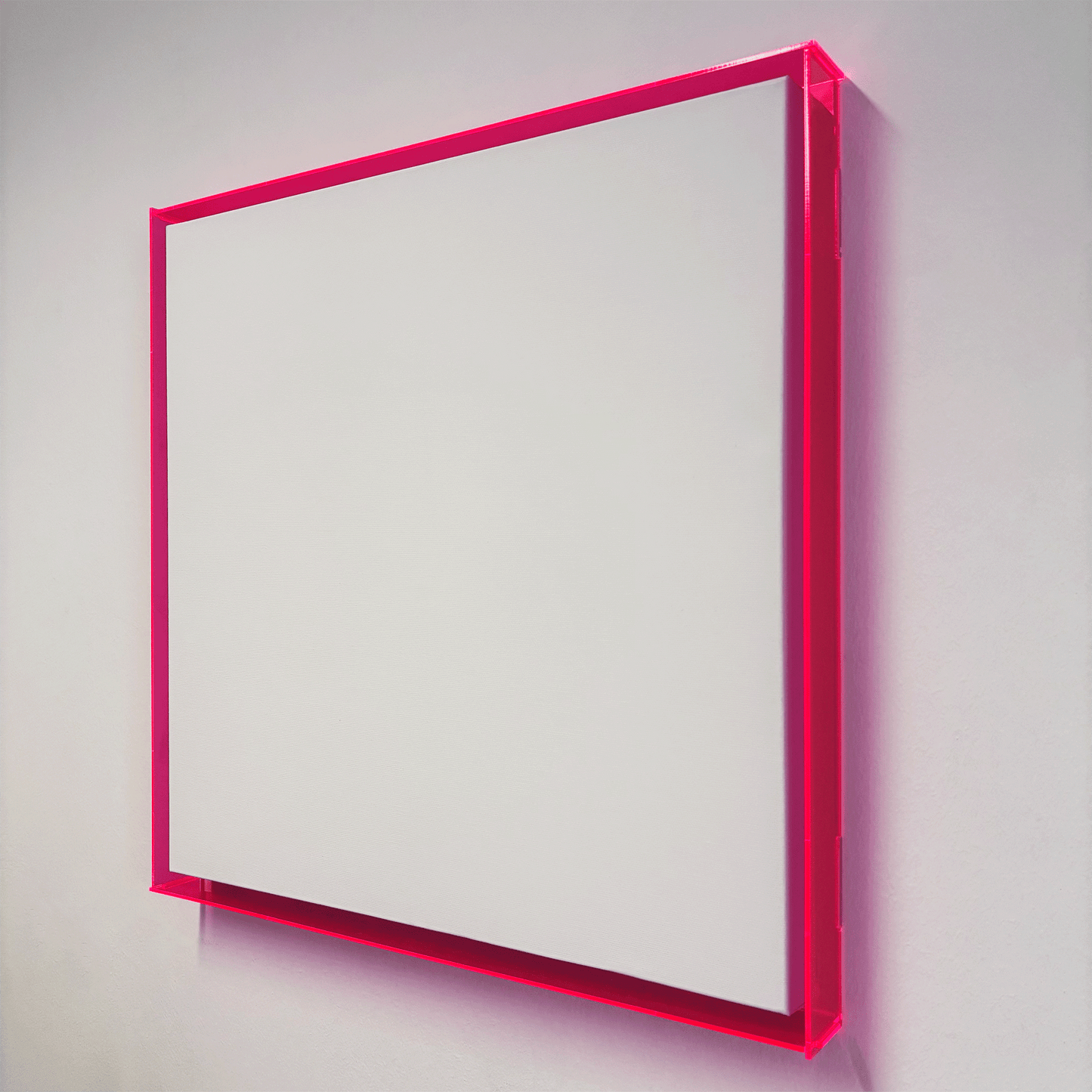 Fluorescent acrylic glass frame 'Fluorescent' 