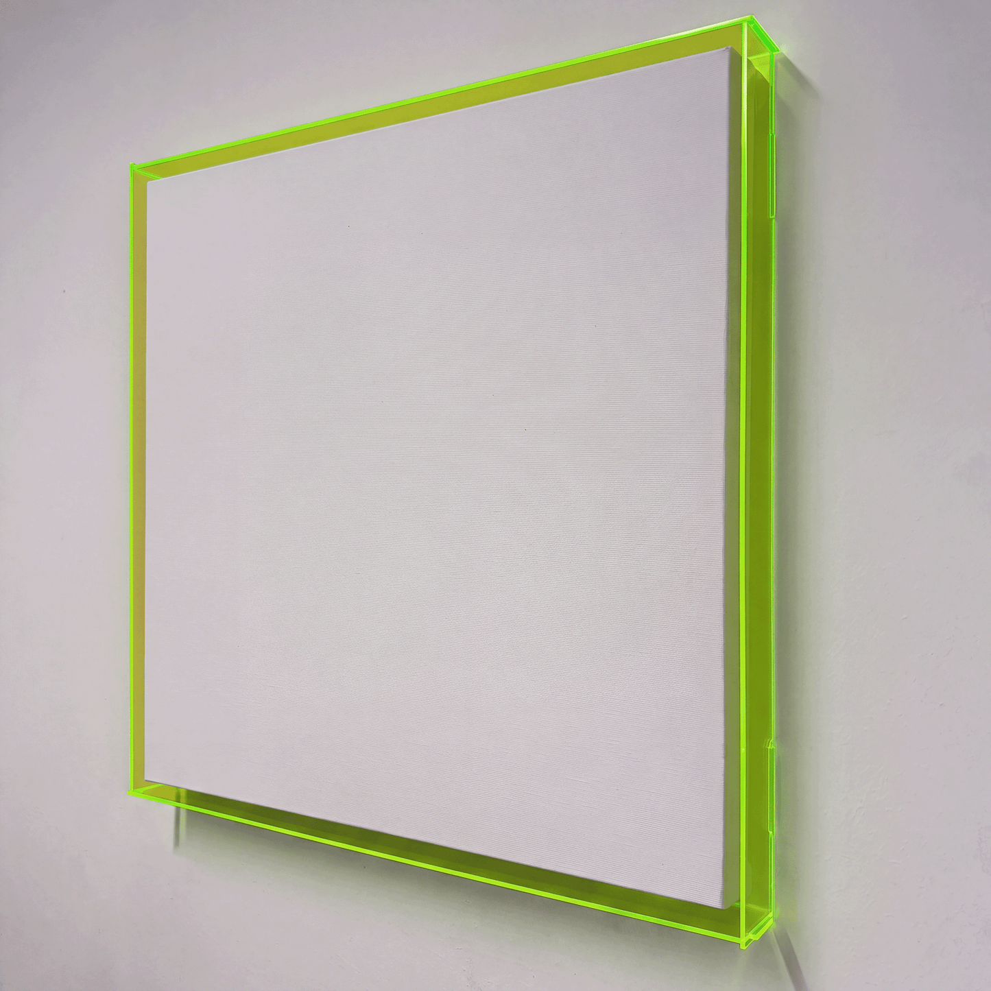 Fluorescent acrylic glass frame 'Fluorescent' 
