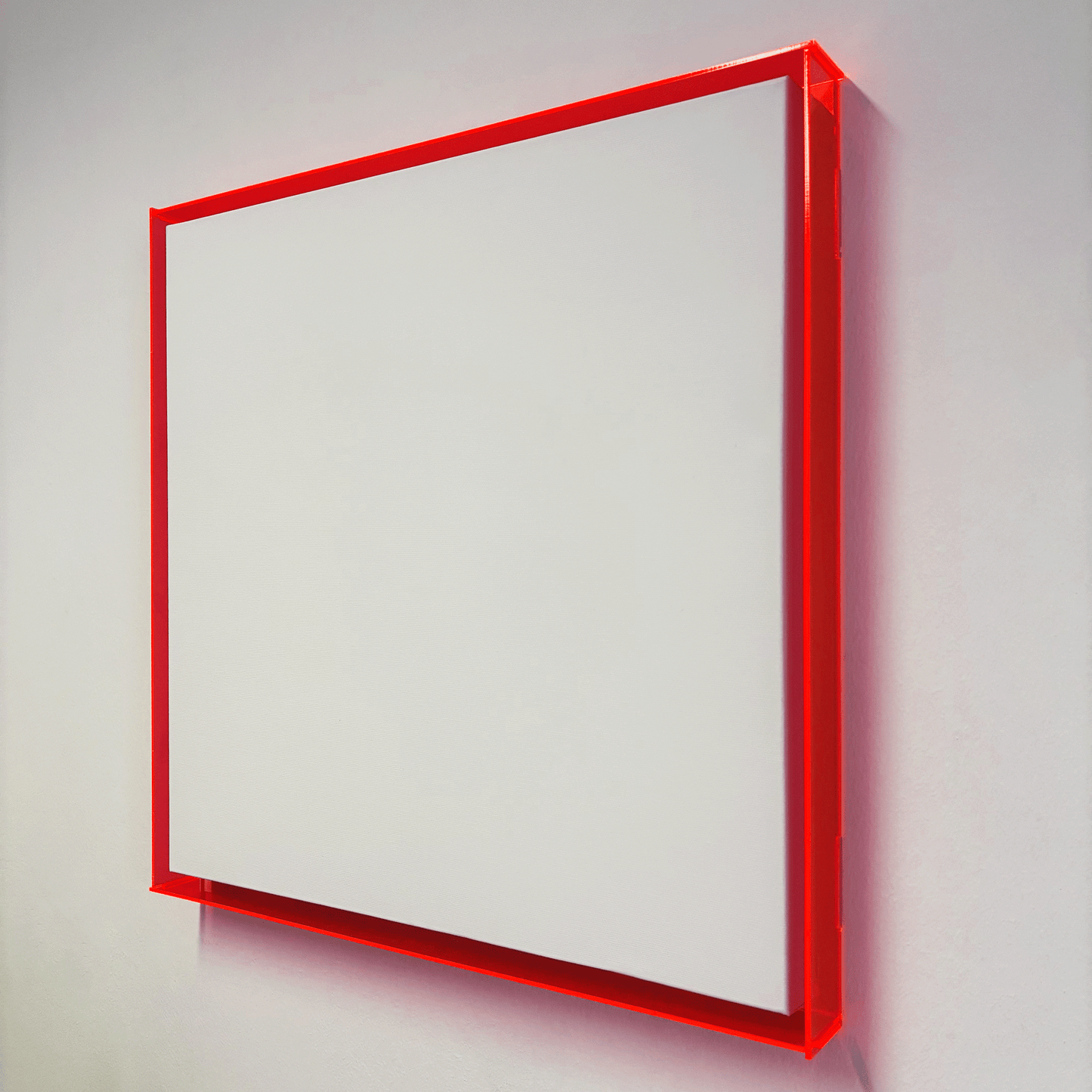 Fluorescent acrylic glass frame 'Fluorescent' 