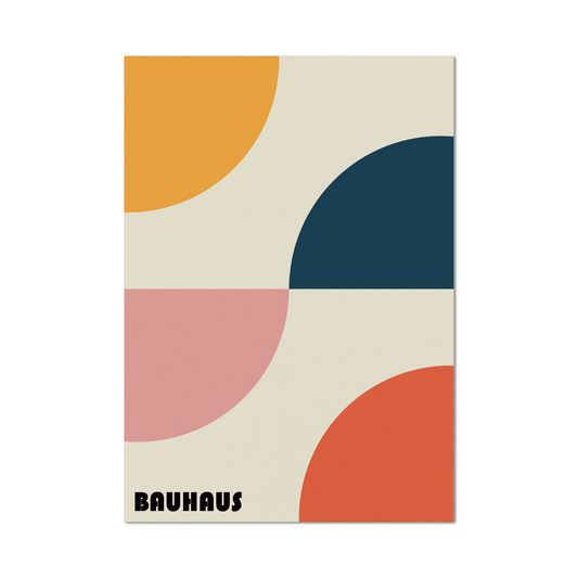 Wandbild 'Bauhaus #2'
