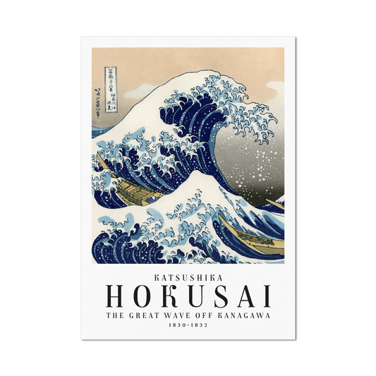 Wandbild 'Katsushika Hokusai #1'