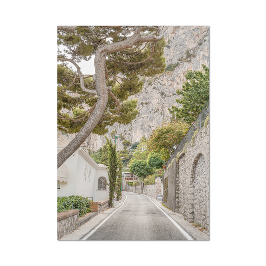 Wandbild 'Streets of Capri'