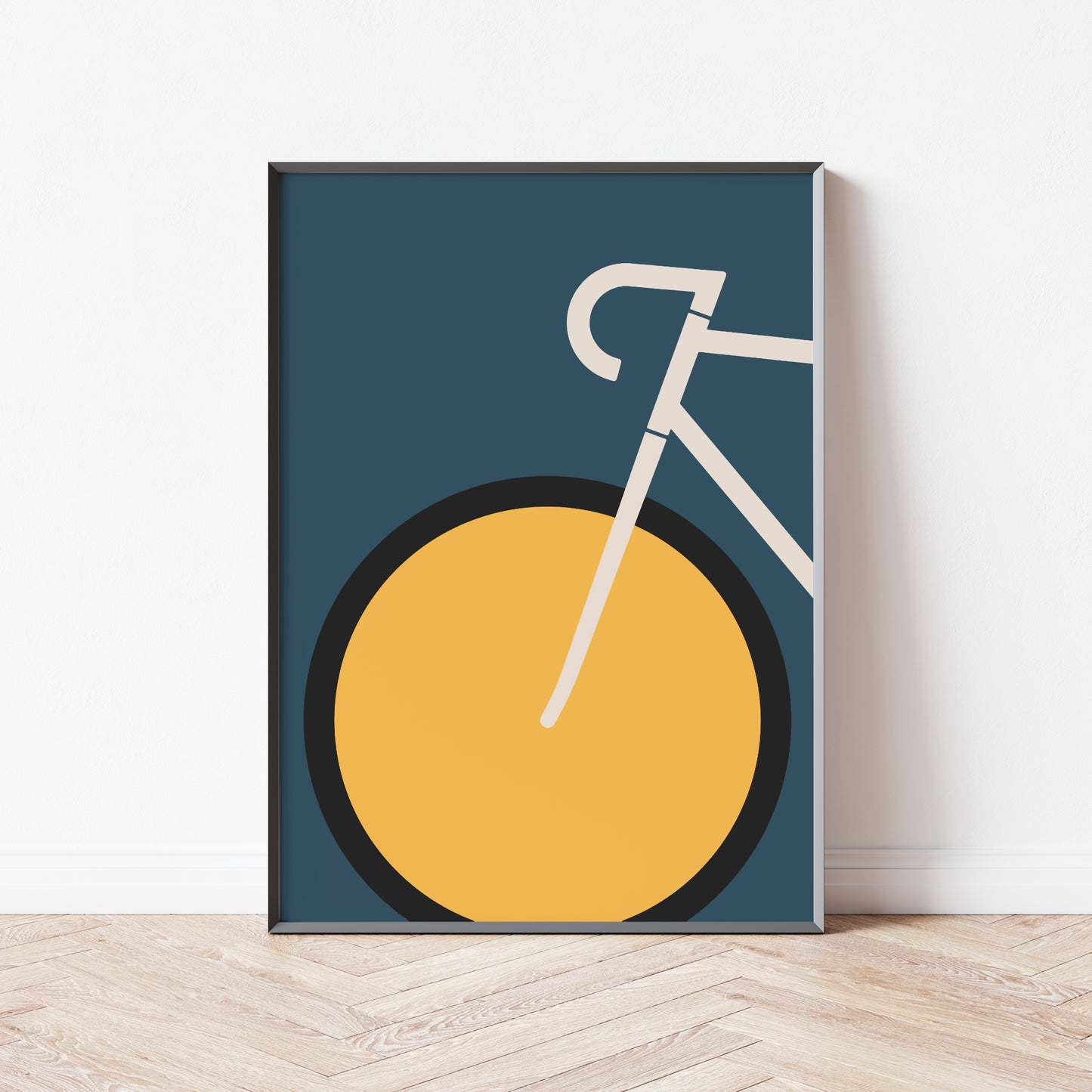 Wandbild Retro Fahrrad 2