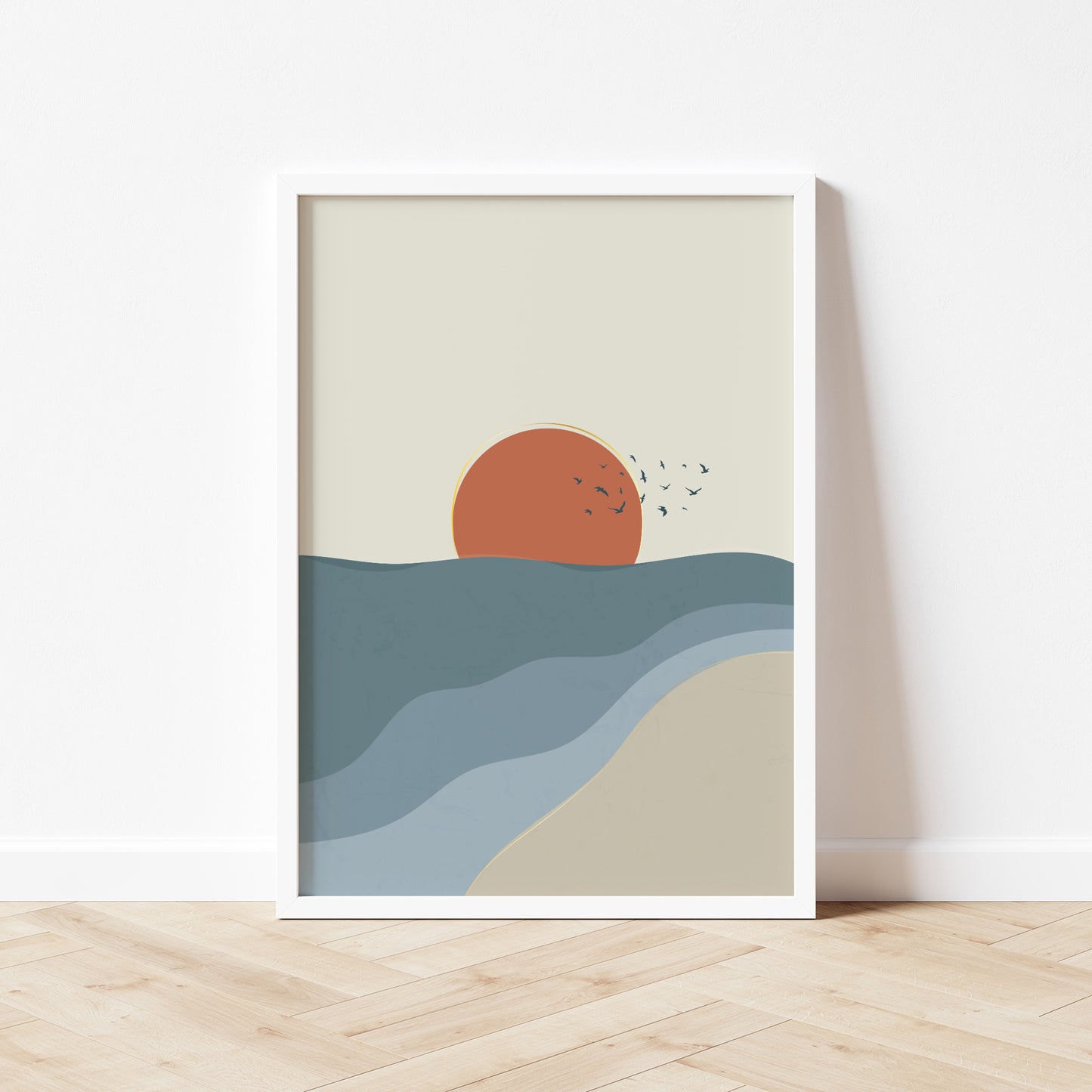 Wandbild Strand und Sonne